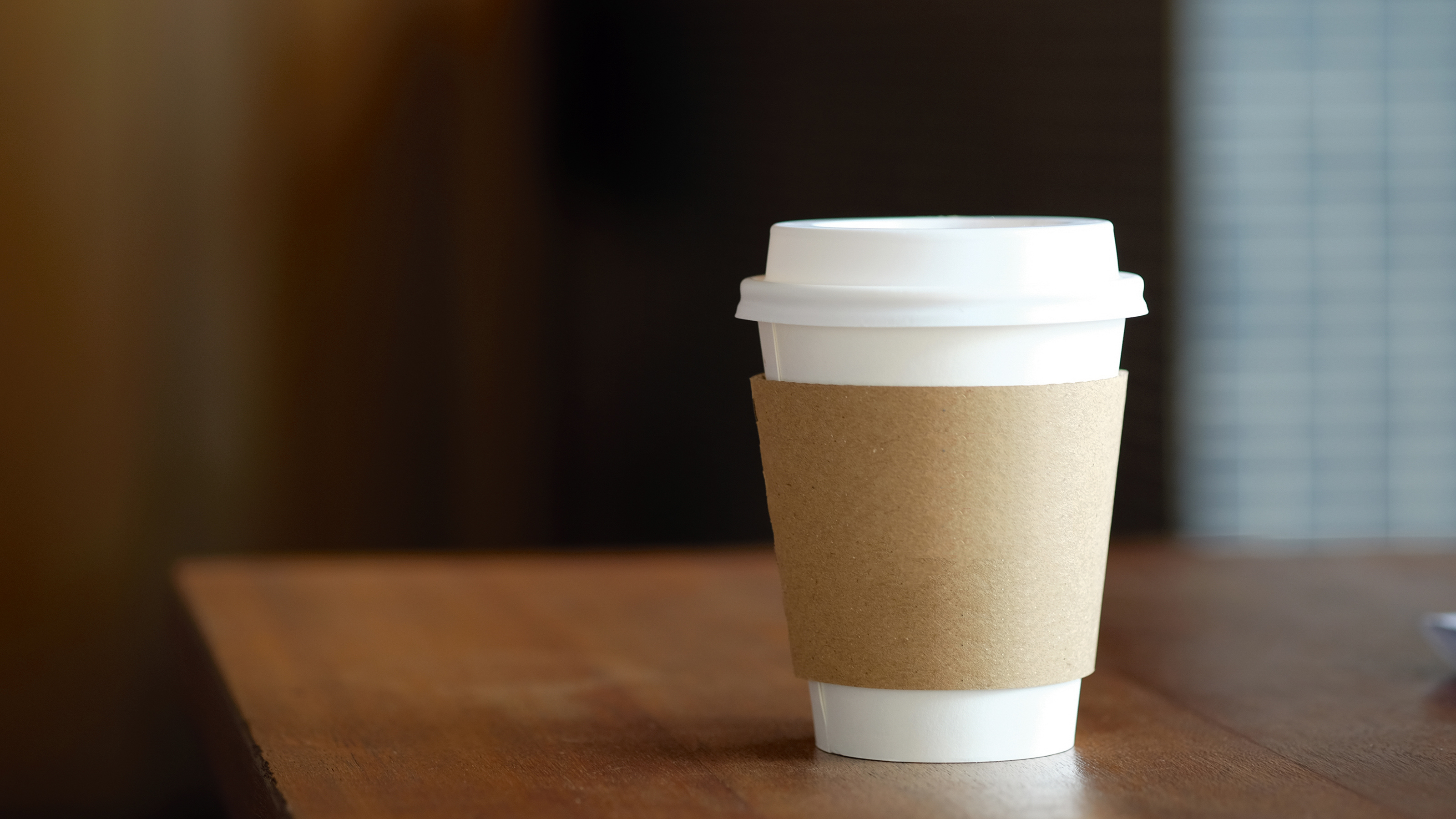 Motorway driving coffee