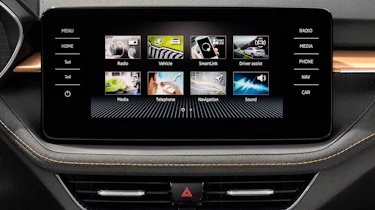 Skoda Fabia - infotainment