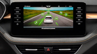 Skoda Fabia - screen