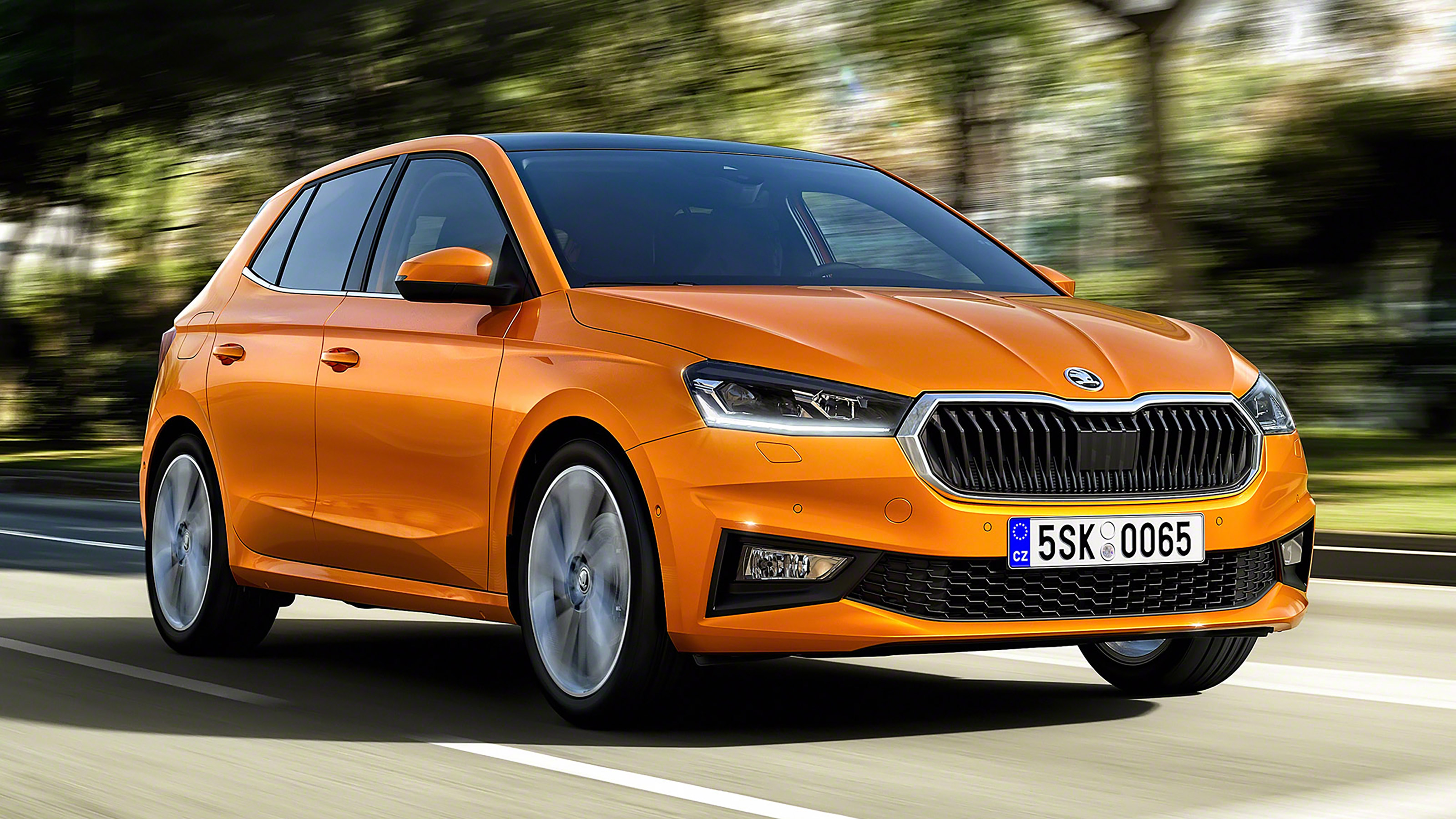 Skoda Fabia - front