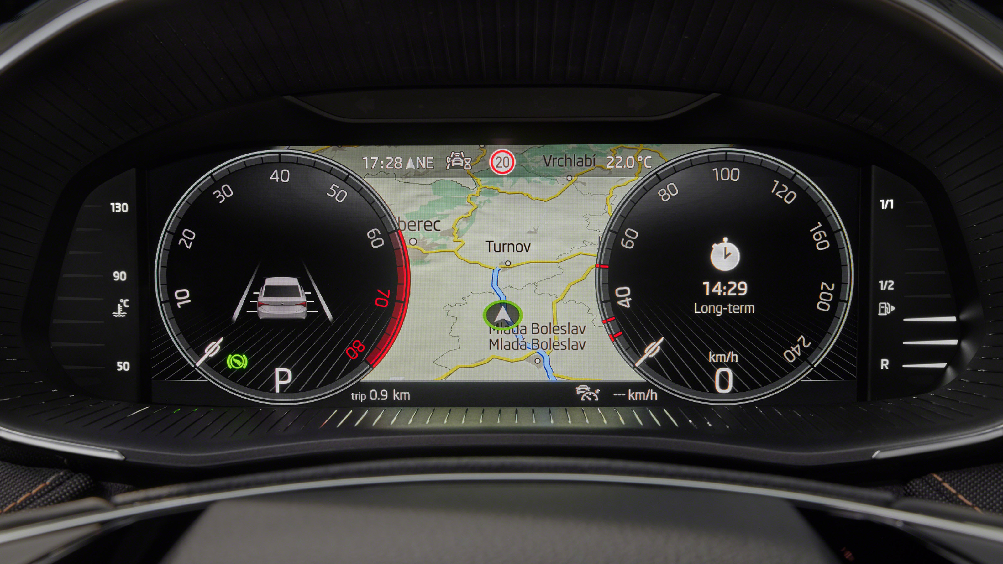 Skoda Fabia - dials