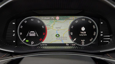 Skoda Fabia - dials