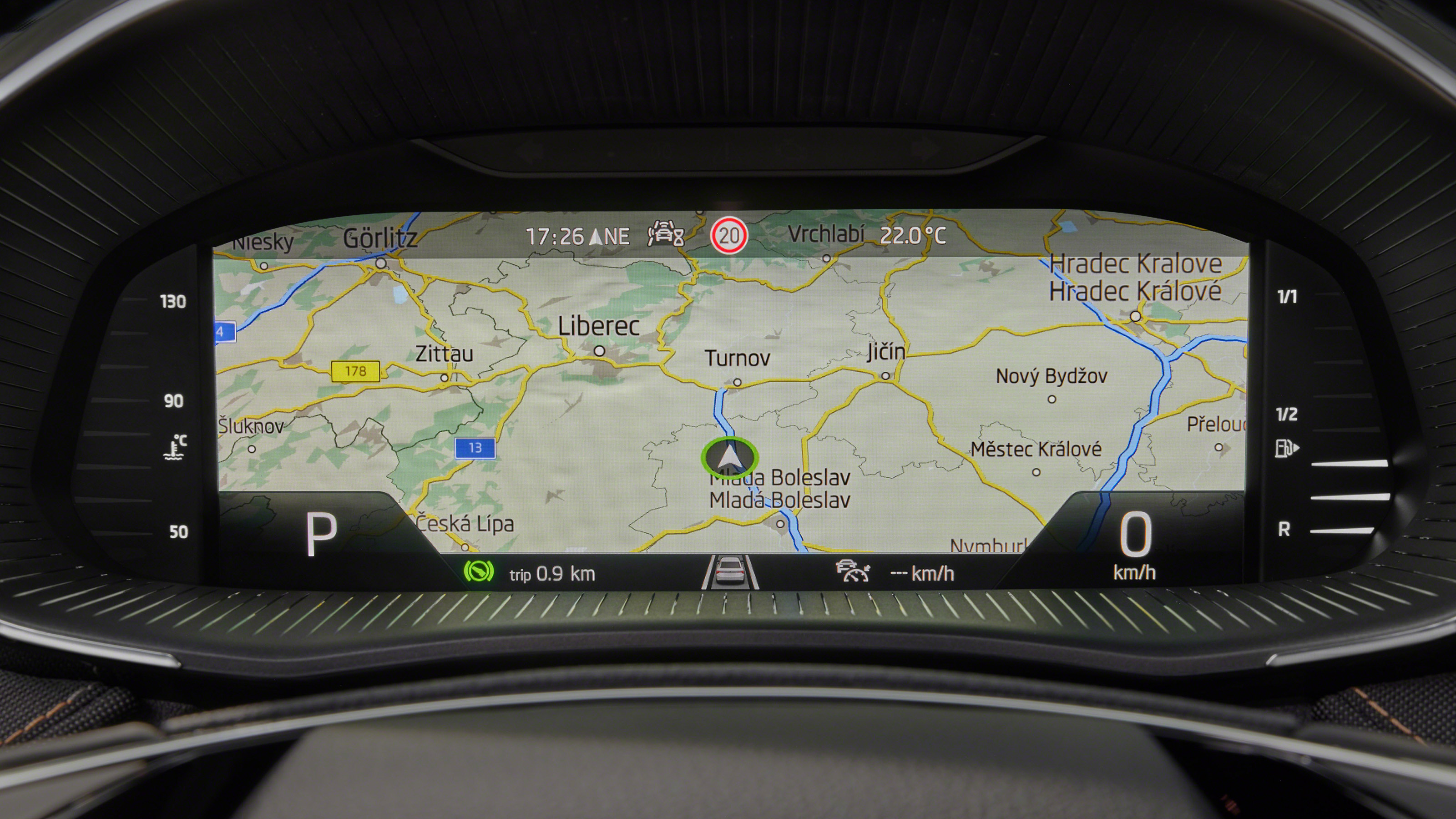 Skoda Fabia - virtual cockpit