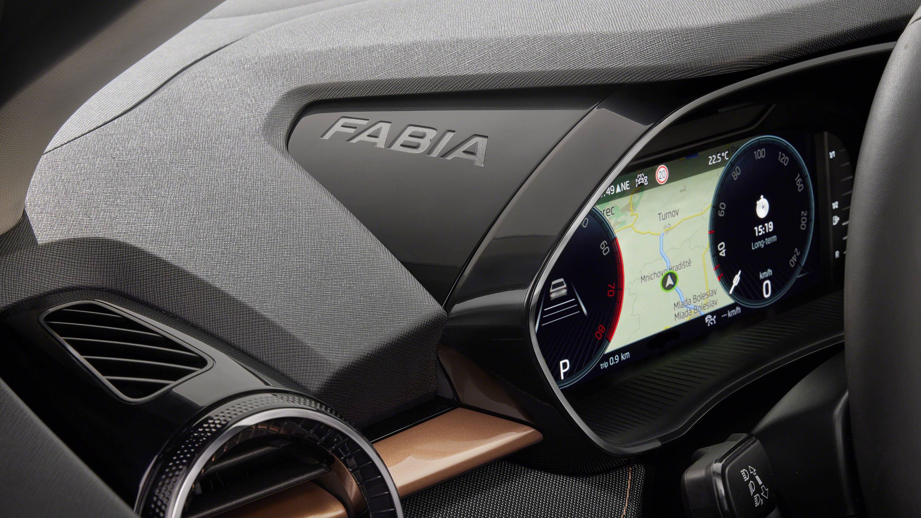Skoda Fabia - interior detail
