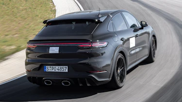 Porsche Cayenne Coupe prototype - rear cornering
