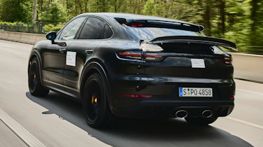 Porsche Cayenne Coupe prototype - rear action