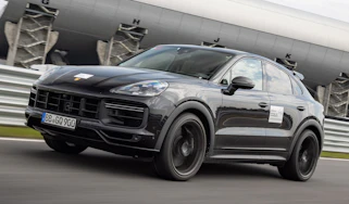 Porsche Cayenne Coupe prototype - front