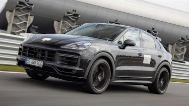 Porsche Cayenne Coupe prototype - front