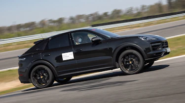 Porsche Cayenne Coupe prototype - side