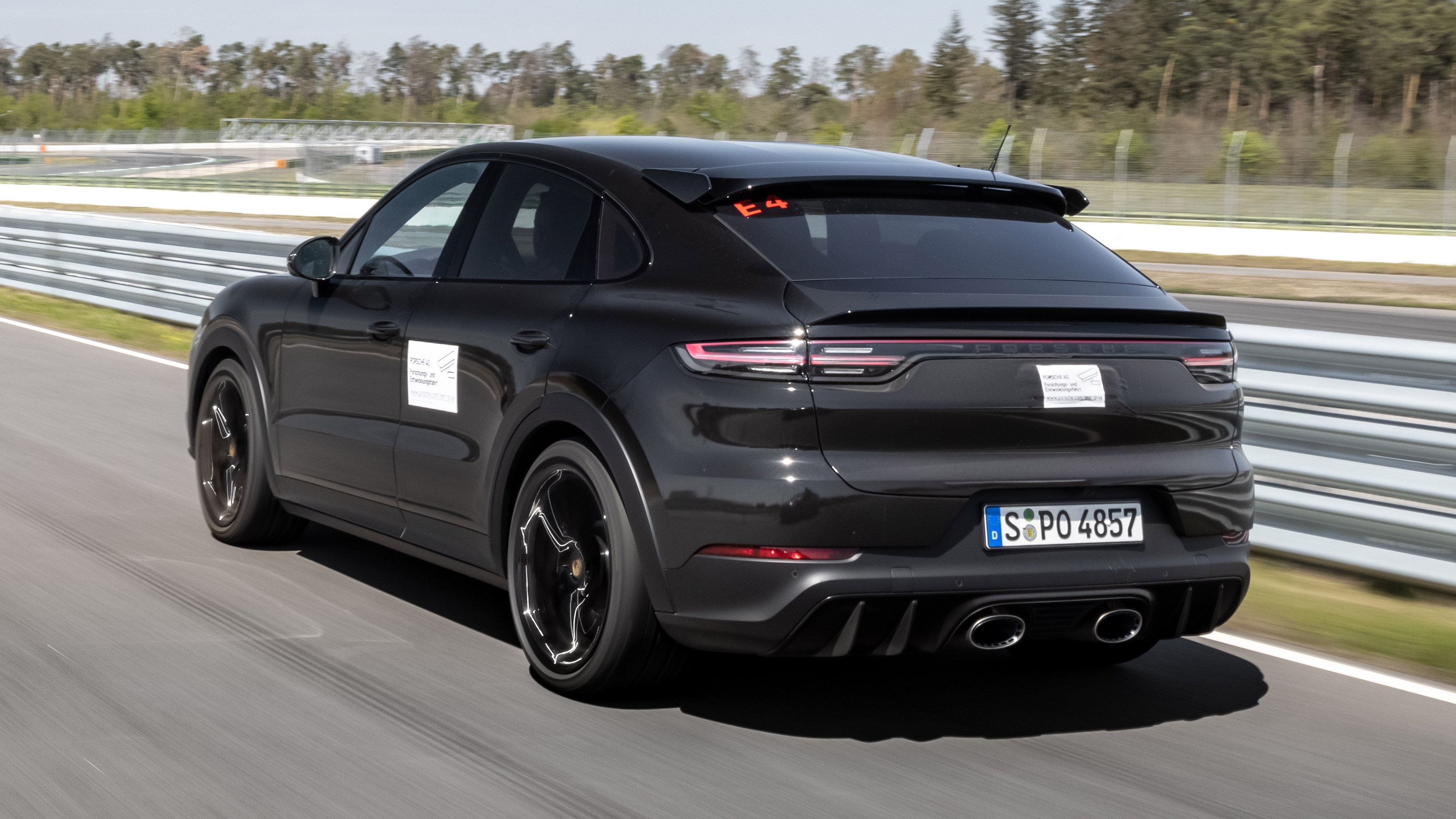 Porsche Cayenne Coupe prototype - rear
