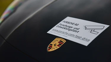 Porsche Cayenne Coupe prototype - sticker
