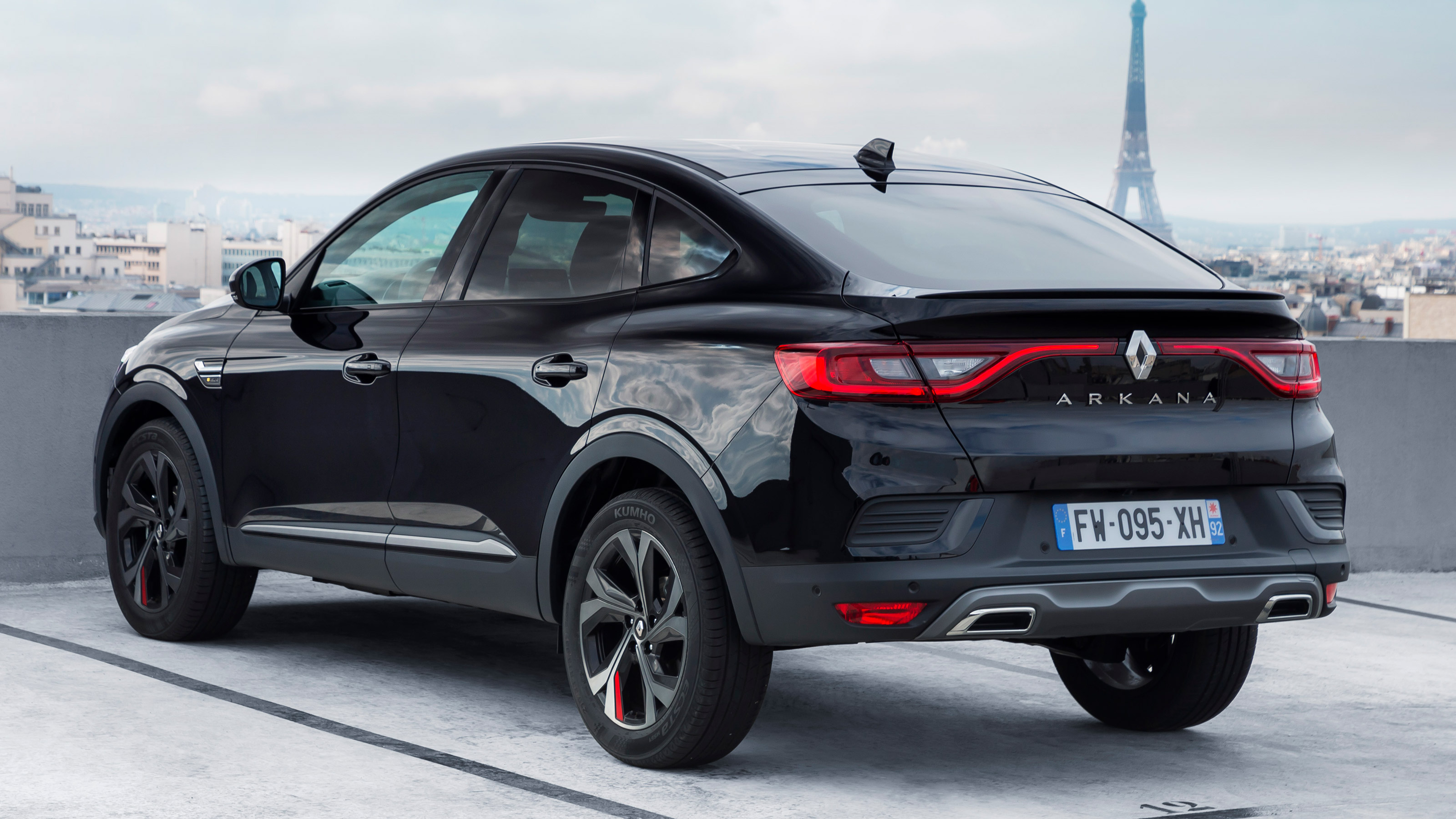 Renault Arkana - rear static black