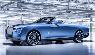 Rolls-Royce Boat Tail - front