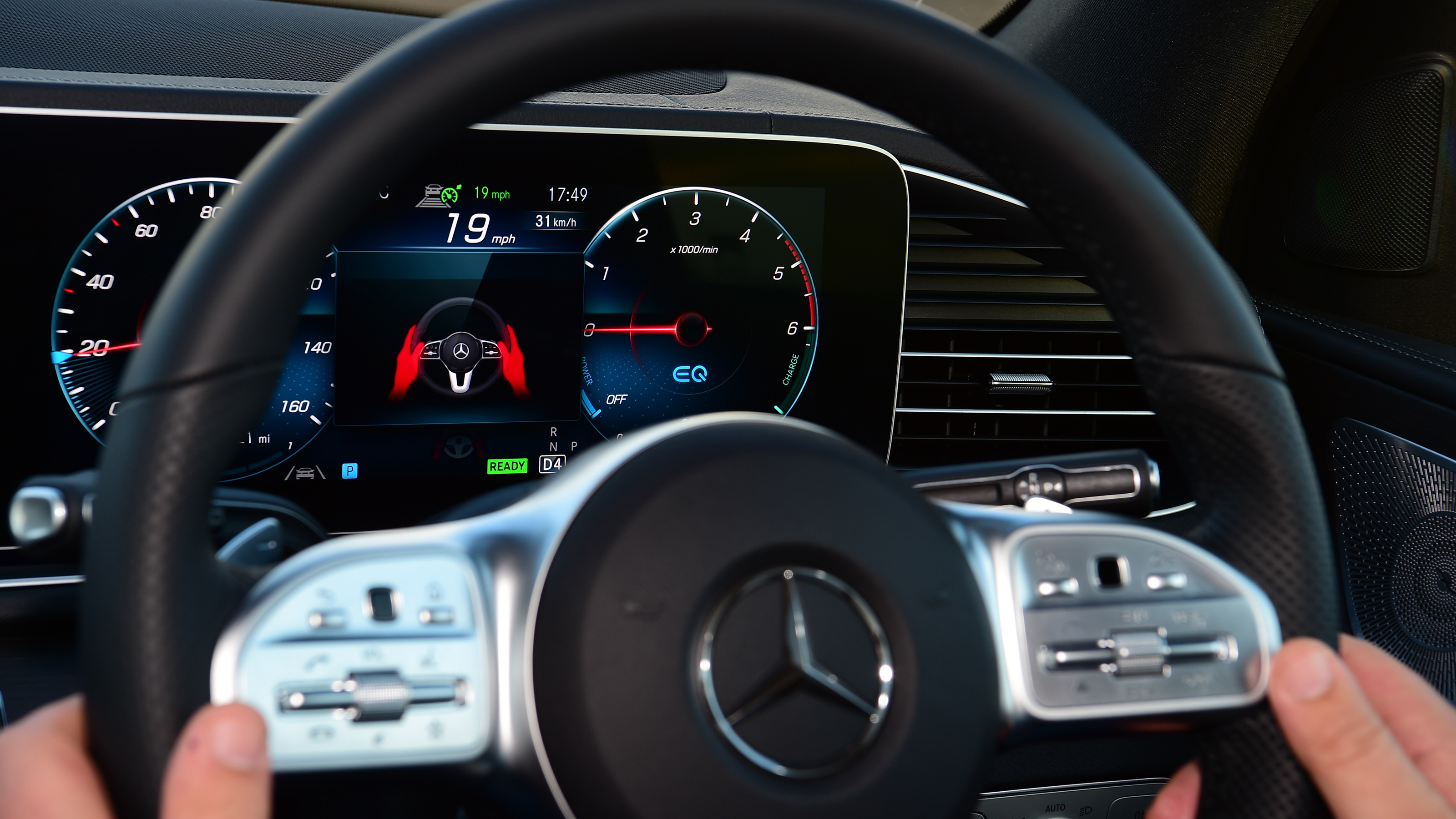 Thatcham road safety tech test - driving