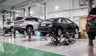 Toyota service centre