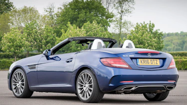 Used Mercedes SLC - rear