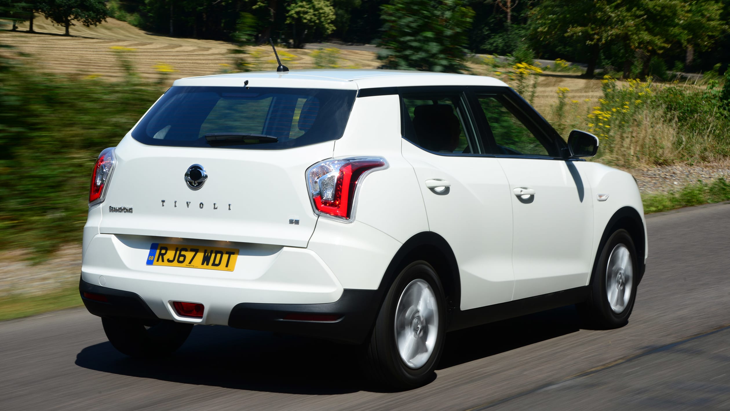 Used SsangYong Tivoli - rear action