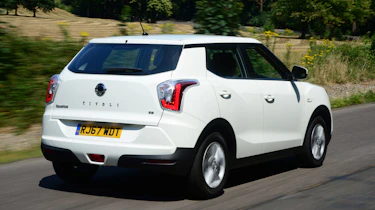 Used SsangYong Tivoli - rear action