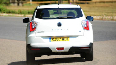 Used SsangYong Tivoli - rear cornering