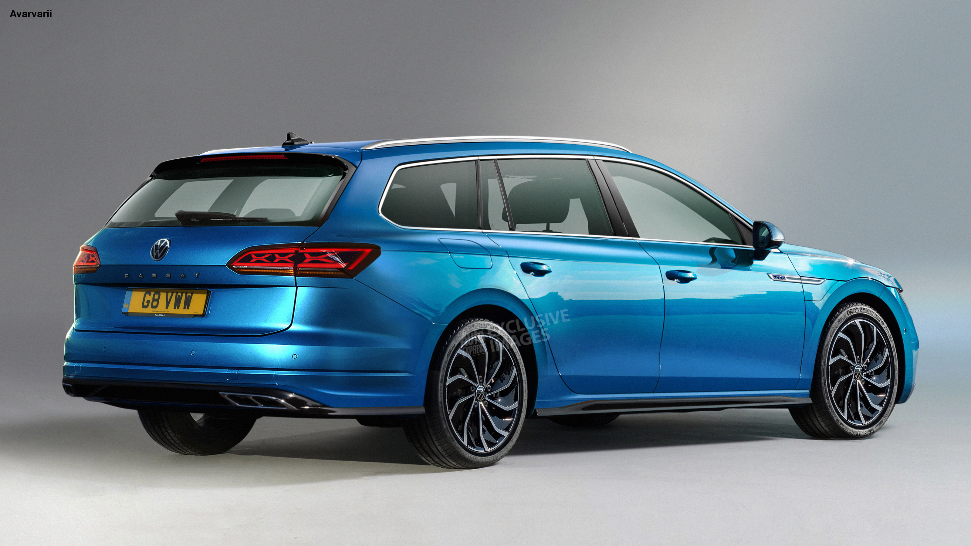 Volkswagen Passat Estate - rear (watermarked)