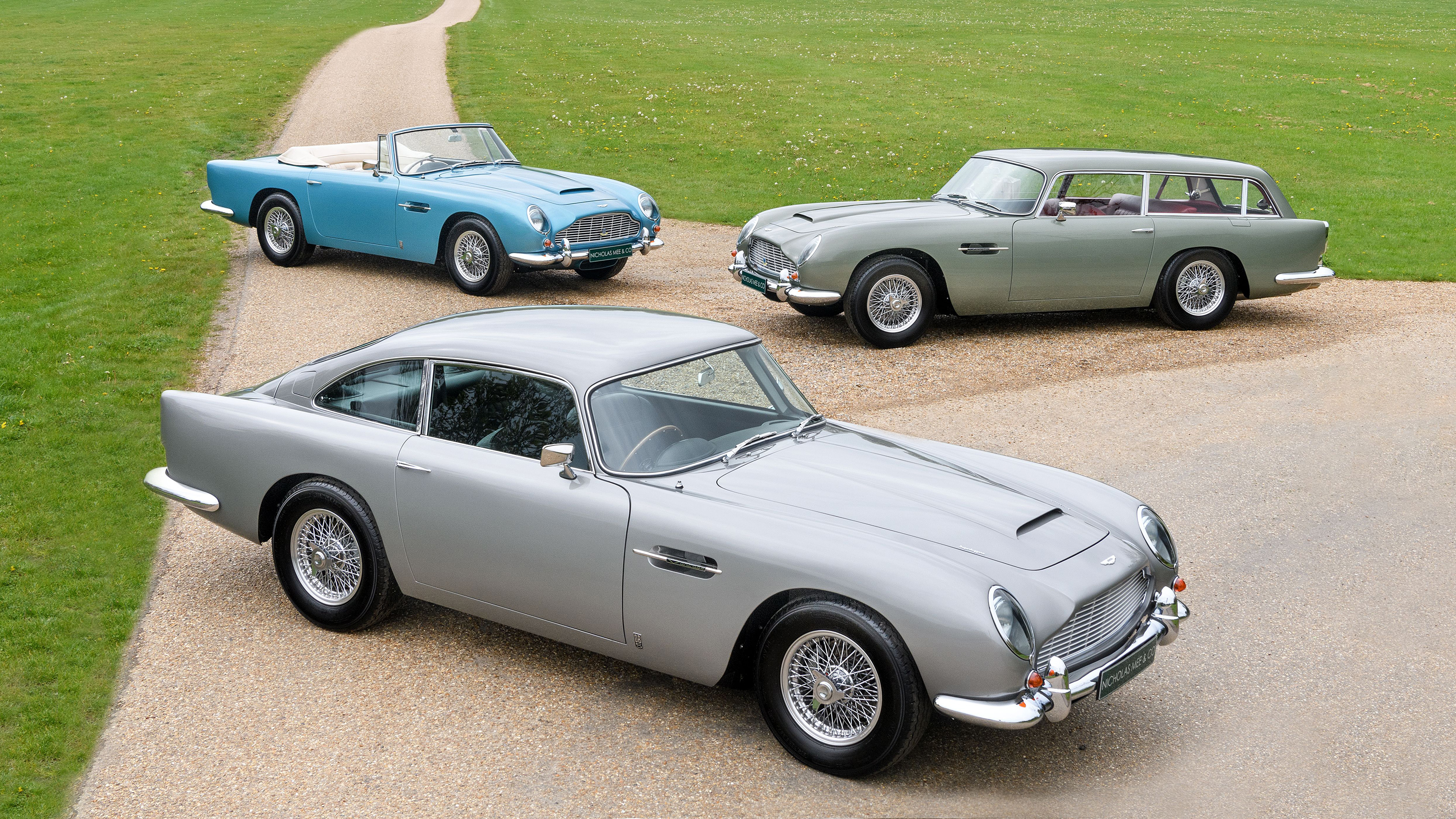 Rare Aston Martin DB5 triplets for sale for £4m