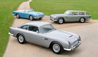 Rare Aston Martin DB5 triplets for sale for £4m