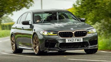 BMW M5 CS - front cornering