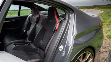 BMW M5 CS - rear seats