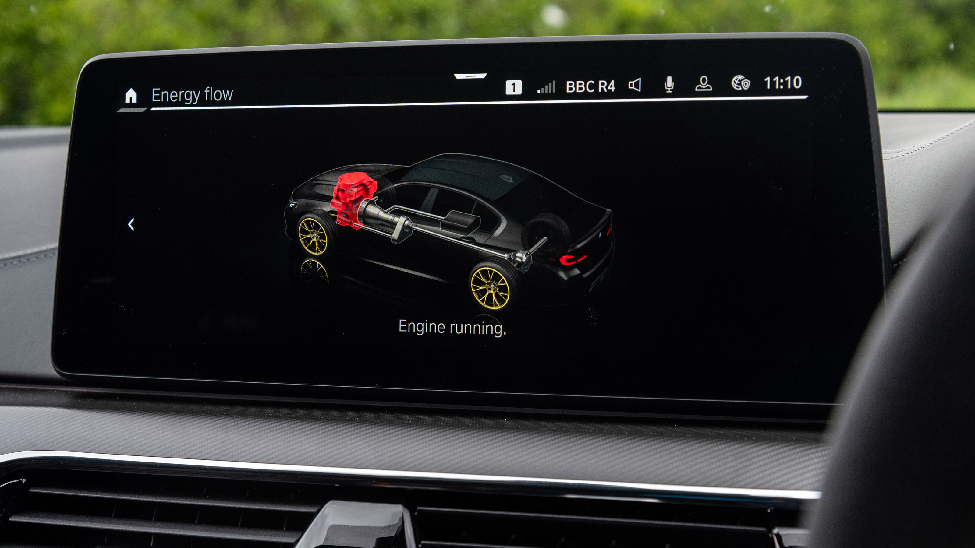 BMW M5 CS - infotainment