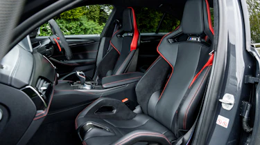BMW M5 CS - front seats
