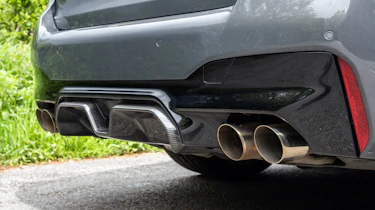 BMW M5 CS - exhausts