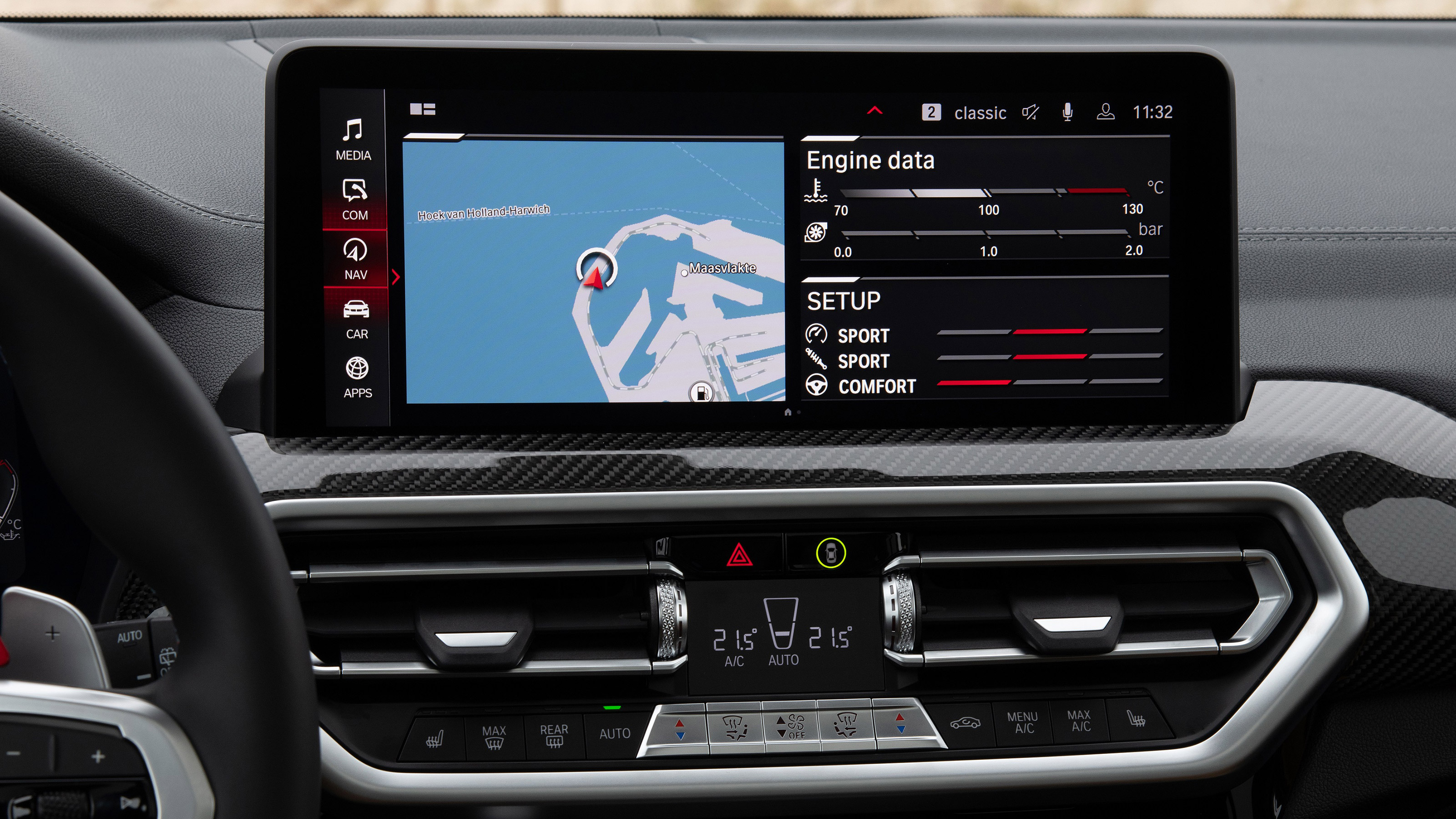 BMW X3 M - sat-nav