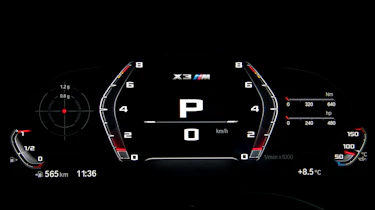 BMW X3 M - dials