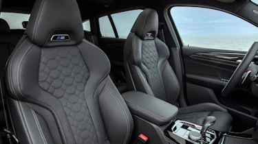 BMW X4 M - front seats