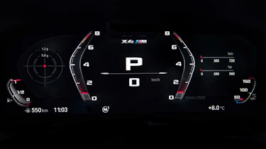 BMW X4 M - dials