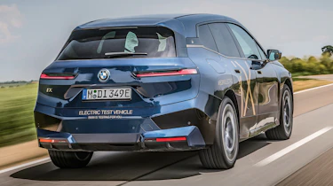 BMW iX prototype - rear
