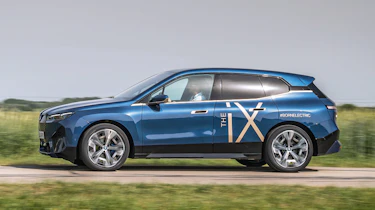 BMW iX prototype - side