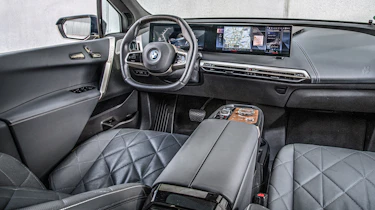 BMW iX prototype - dash