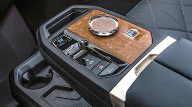 BMW iX prototype - centre console