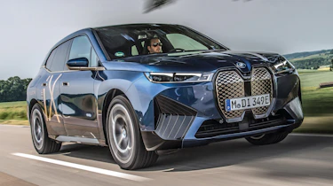 BMW iX prototype - front