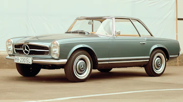 Mercedes SL - side profile