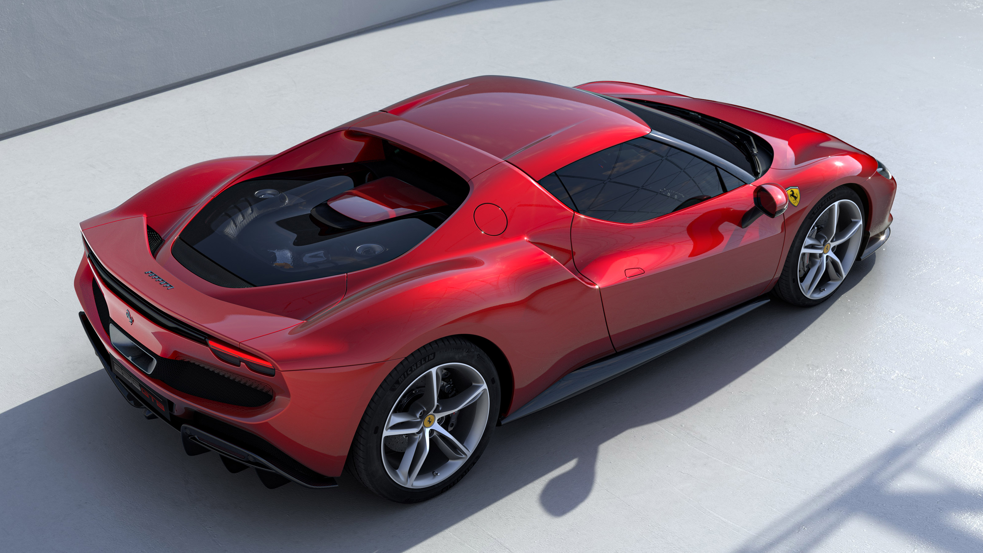 Ferrari 296 GTB - above