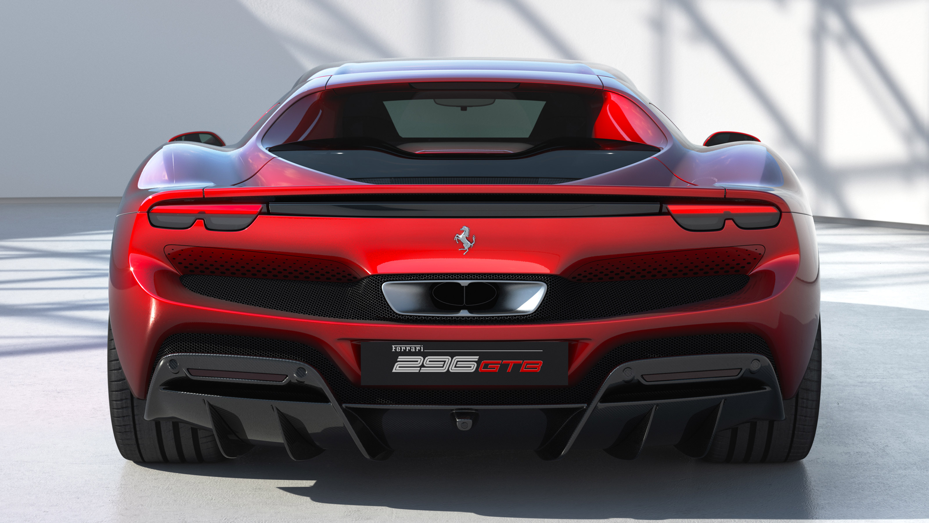 Ferrari 296 GTB - full rear