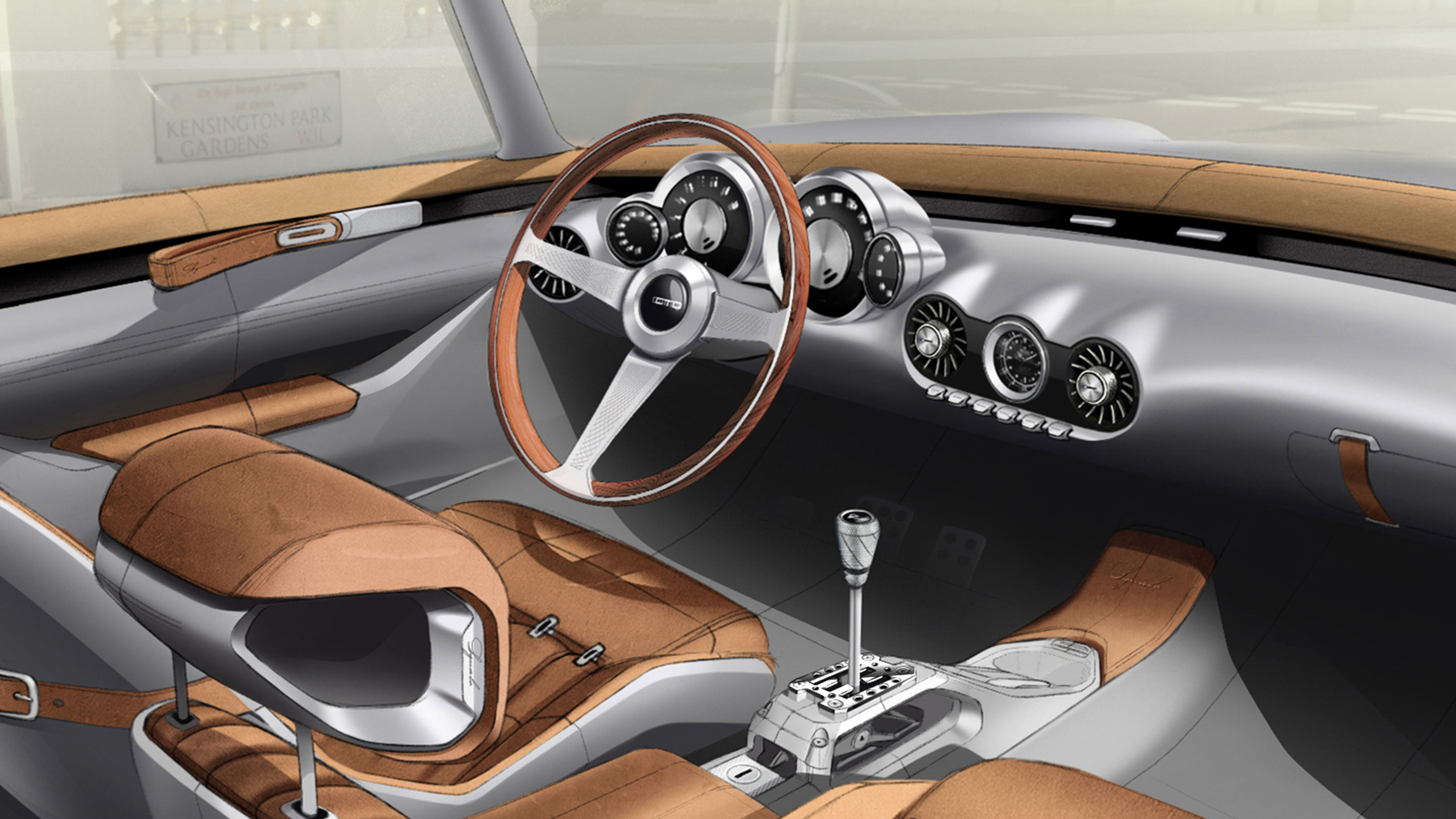GTO Engineering Project Moderna - close-up interior