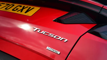 Hyundai Tucson MHEV - rear badge