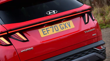 Hyundai Tucson MHEV - rear detail