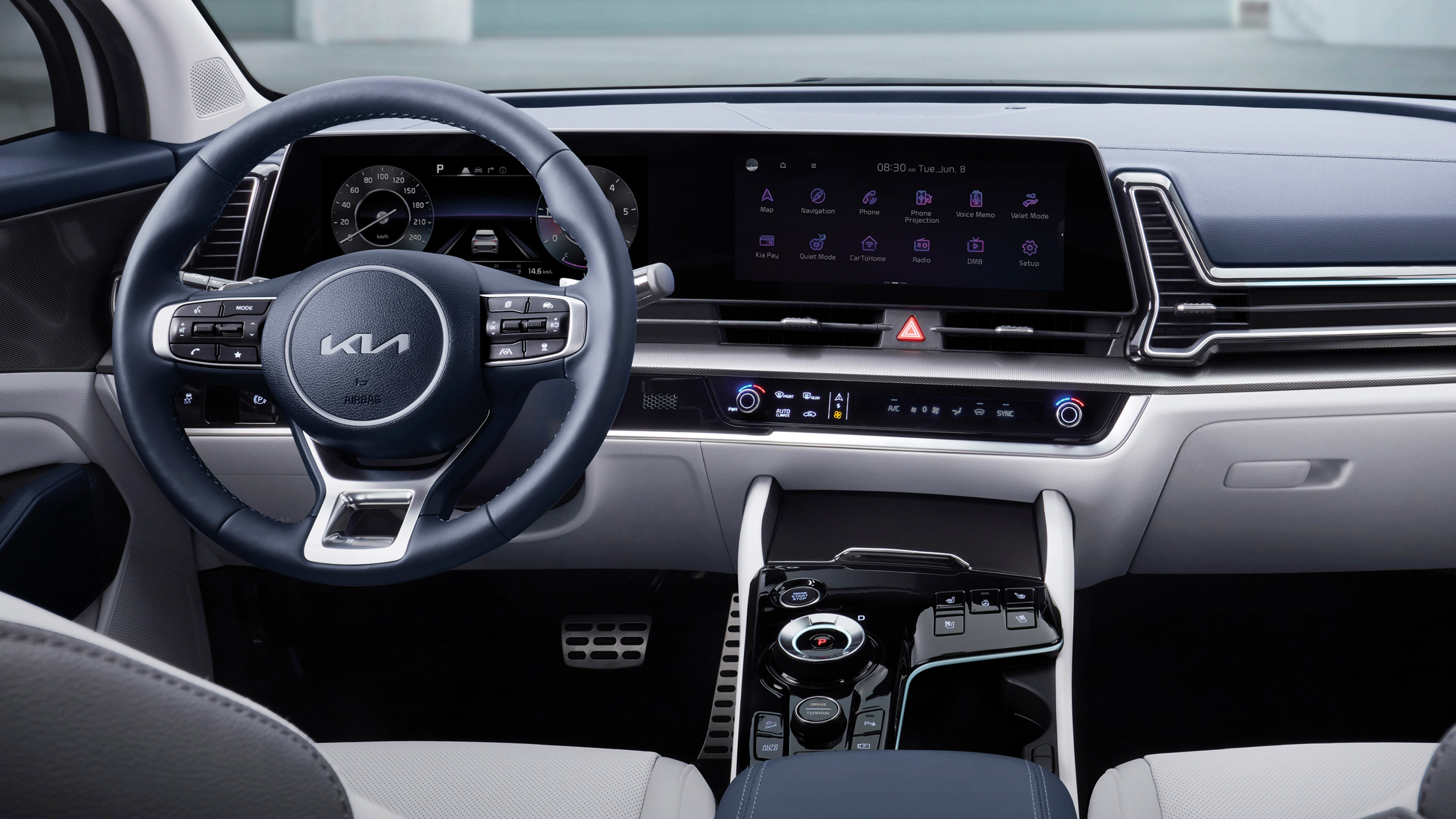 Kia Sportage - dash