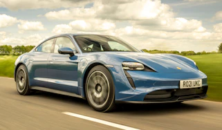 Porsche Taycan RWD - front