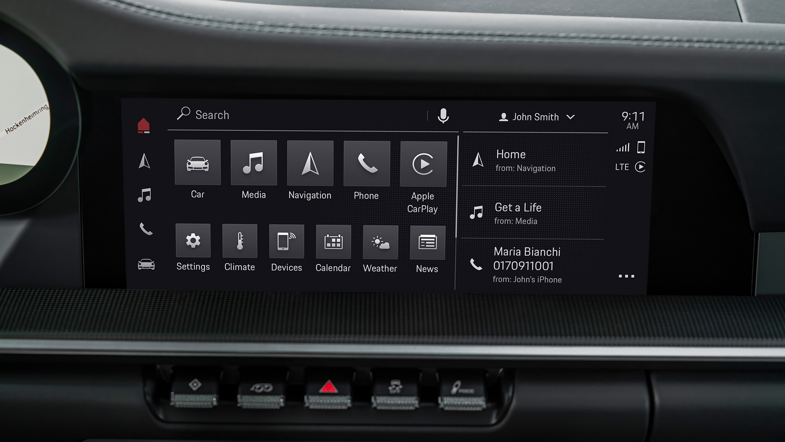 Porsche Communication Management 6.0