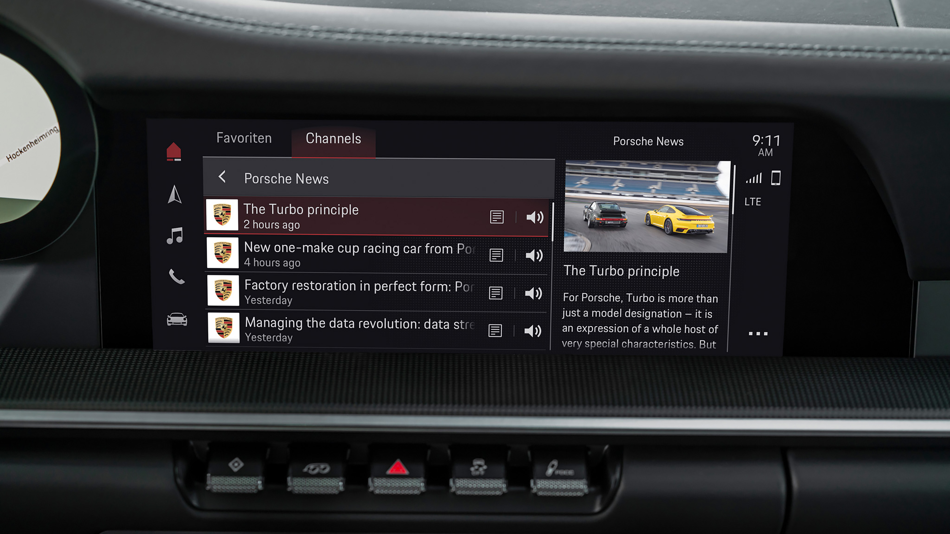 Porsche Communication Management 6.0